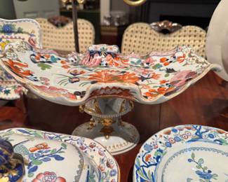 Masons ironstone waterlilly