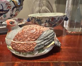 Porcelain quail