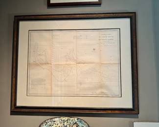 Map of St Simons sound