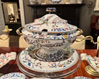 Masons ironstone waterlilly