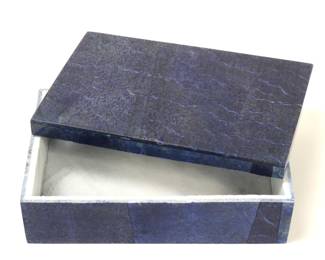 Lot 174 Lapis Lazuli Jewelry Box