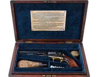 Lot 78 Cased Colt 1849 .31 Cal Pocket Revolver