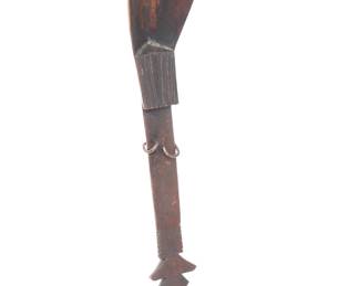 Lot 397 African Wood Carved Ladle
