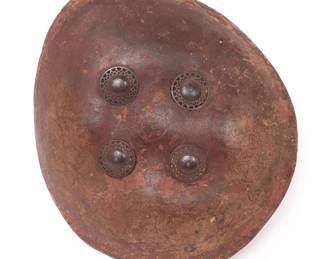 Lot 146 Indian Leather Hide Dhal Shield, 18th19th c.
