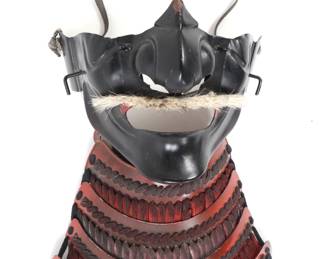 Lot 152 Japanese Armour Menpo Mask