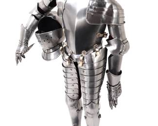 Lot 125 Old Tower Miniature Suit of Armour, 16th c. style