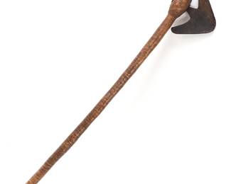 Lot 71 African Wood Tribal Axe