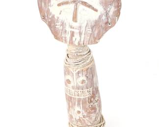 Lot 384 African Wood Ashanti Fertility Doll