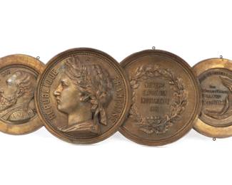 Lot 402 Worlds Fair Exhibition Plaques