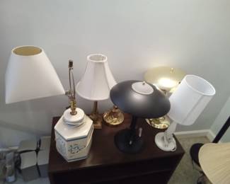 Lots of Lamps to choose from