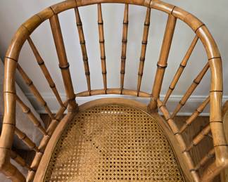 Bamboo Chair Caned Seat