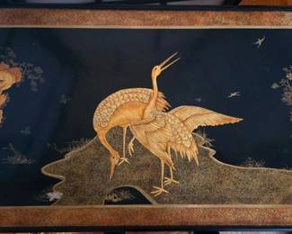 Baker Top of Table Laquered Relief Images