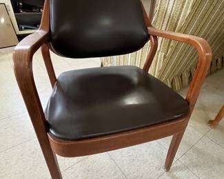 MCM Knoll International bentwood armchair