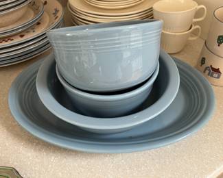 Fiestaware in periwinkle