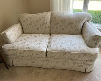 (2) matching upholstered loveseats.....