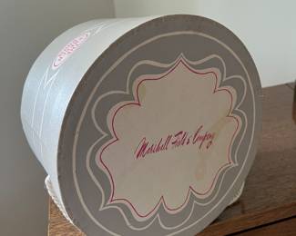 Vintage Marshall Field hat box