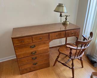 Ethan Allen desk and chair
