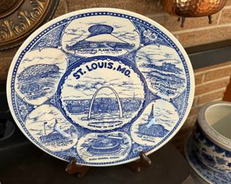 St. Louis, Missouri Souvenir Plate