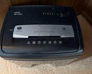 Ativa 12 Sheet Paper Shredder – MD 1200