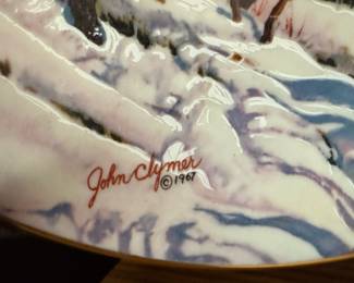 1981 Gorham Lewis and Clark Expedition "In the Bitterroots" by John Clymer Collector Plate