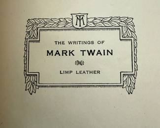 The Writings of Mark Twain