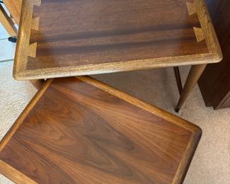 Pair of Lane Mid Century Acclaim Nesting Tables