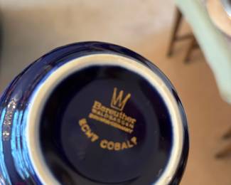 Bareuther Waldsassen Bavaria Echt Cobalt Vase