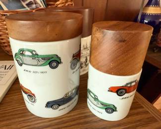 Liegl Car themed Canisters