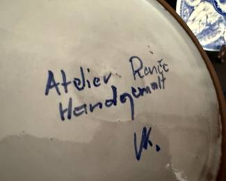 Handgemalt Hand-Painted Ceramic Vessel by Atelier Renee – Made in Germany