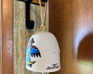 Christibells Clay Pottery Southwest Style Bell