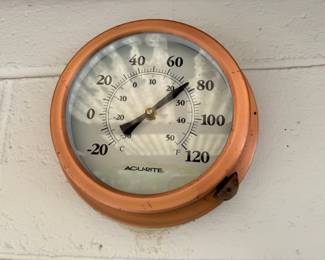 AcuRite Copper Outdoor Thermometer