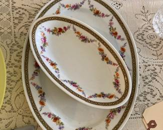 Pair of Heinrich H & Co Bavaria Platters
