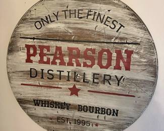 Pearson Distillery Wall Sign