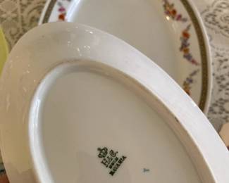 Pair of Heinrich H & Co Bavaria Platters
