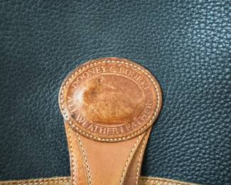 Dooney and Bourke Black/Brown Leather Essex Bag 