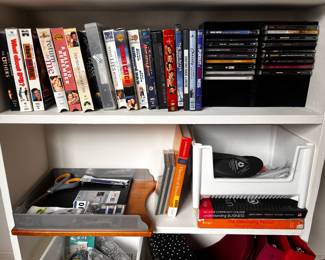 Assortment of DVD’s, CD’s & VHS Tapes
