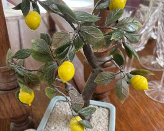 Jade Glass Lemon Tree
