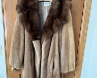 Nordstrom Mink Fur Coat