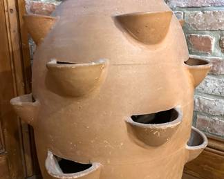 Large Mexican Terra Cotta Strawberry Planter
Lot #: 2