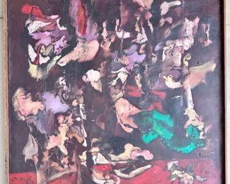 Elaine Mendolia (American 1665) Original Oil Painting,"Taliesin" Created In Italy
Lot #: 70