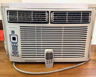 2 Window Air Conditioners: GE & Fridgidaire With Remotes
Lot #: 124