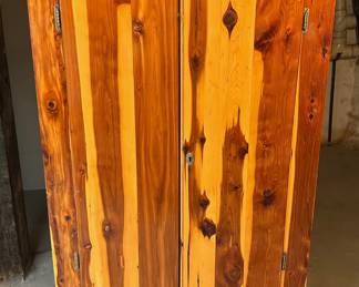 Vintage Solid Pine Armoire
Lot #: 153