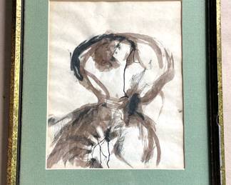 Ken Longtemps (American B1931) Original Watercolor Painting
Lot #: 60