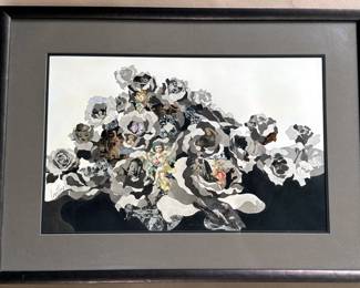 Ken Longtemps (American B1933) Original Collage Painting, Signed
Lot #: 14
