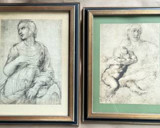 2 Italian Masters Prints By Michelangelo & Raphael
Lot #: 138