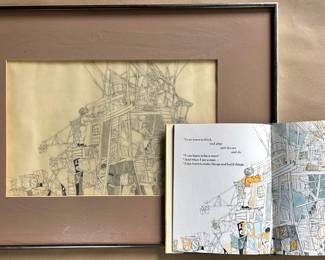 Ken Longtemps (American 1970) Original Drawing For "The Little One" Children's Book By Florence Heide
Lot #: 59