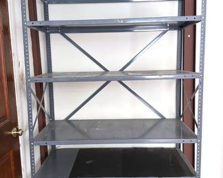 Large Industrial Metal Shelves
Lot #: 155