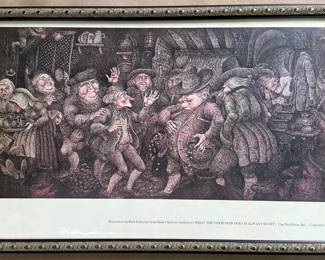 Rick Schreiter (American 1968) Print Of Illustration For Hans Christian Andersen Story
Lot #: 109