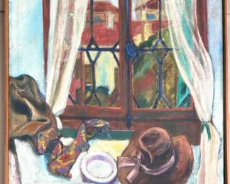 Elaine Mendolia (American 1663) Original Oil Painting, Still Life Created In Italy
Lot #: 69