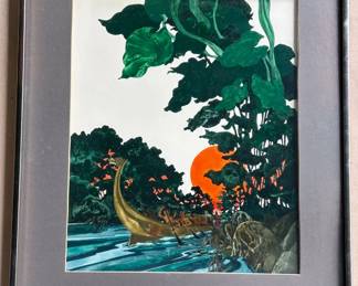 Ken Longtemps (American 1980) Collage For Children's Book "The Secret People" By Madeline Duke
Lot #: 57